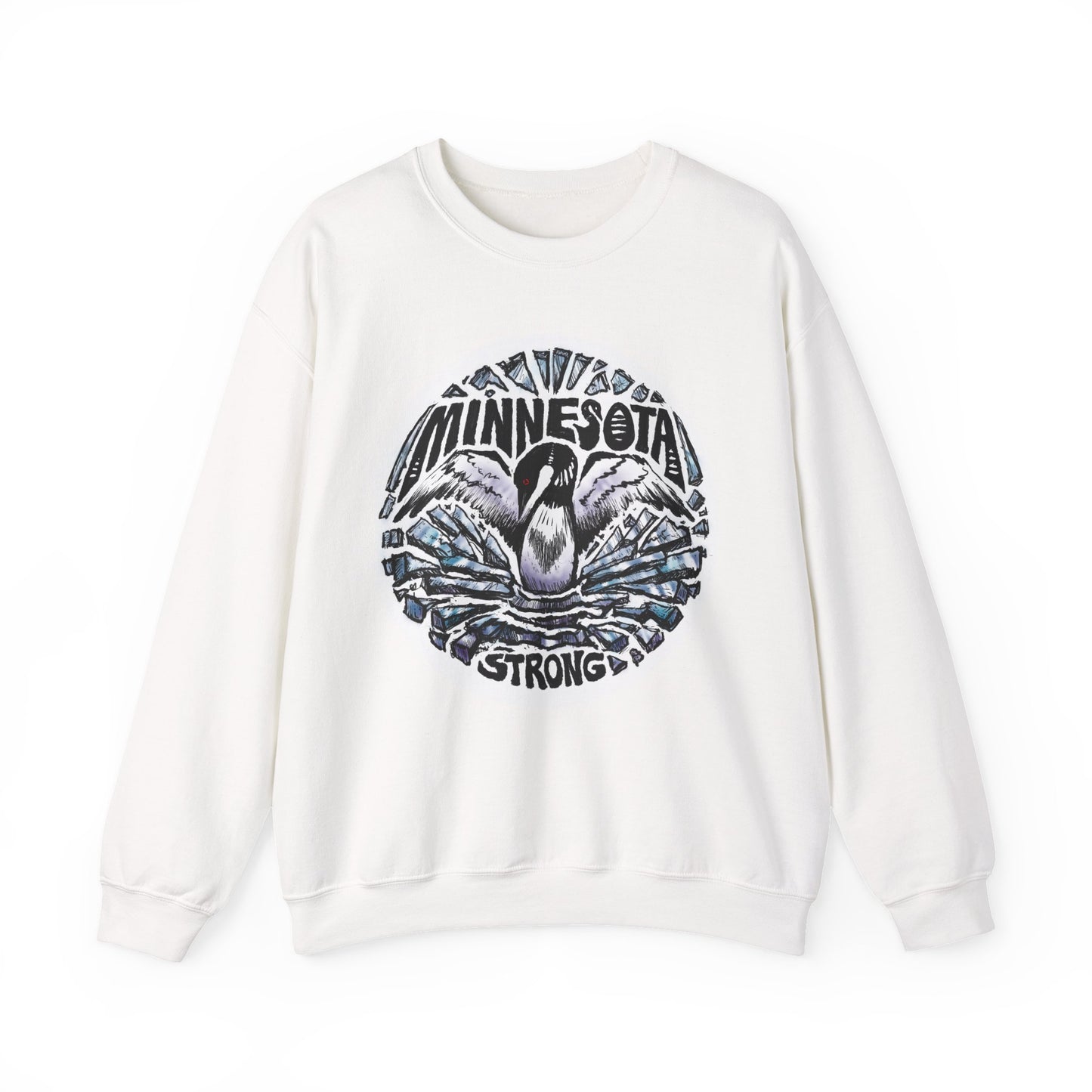 Minnesota Strong Crewneck Sweatshirt – Bold Loon State Pride Pullover
