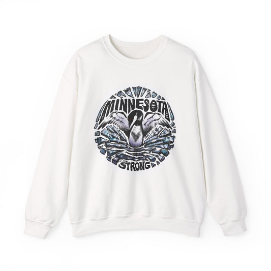 Minnesota Strong Crewneck Sweatshirt – Bold Loon State Pride Pullover