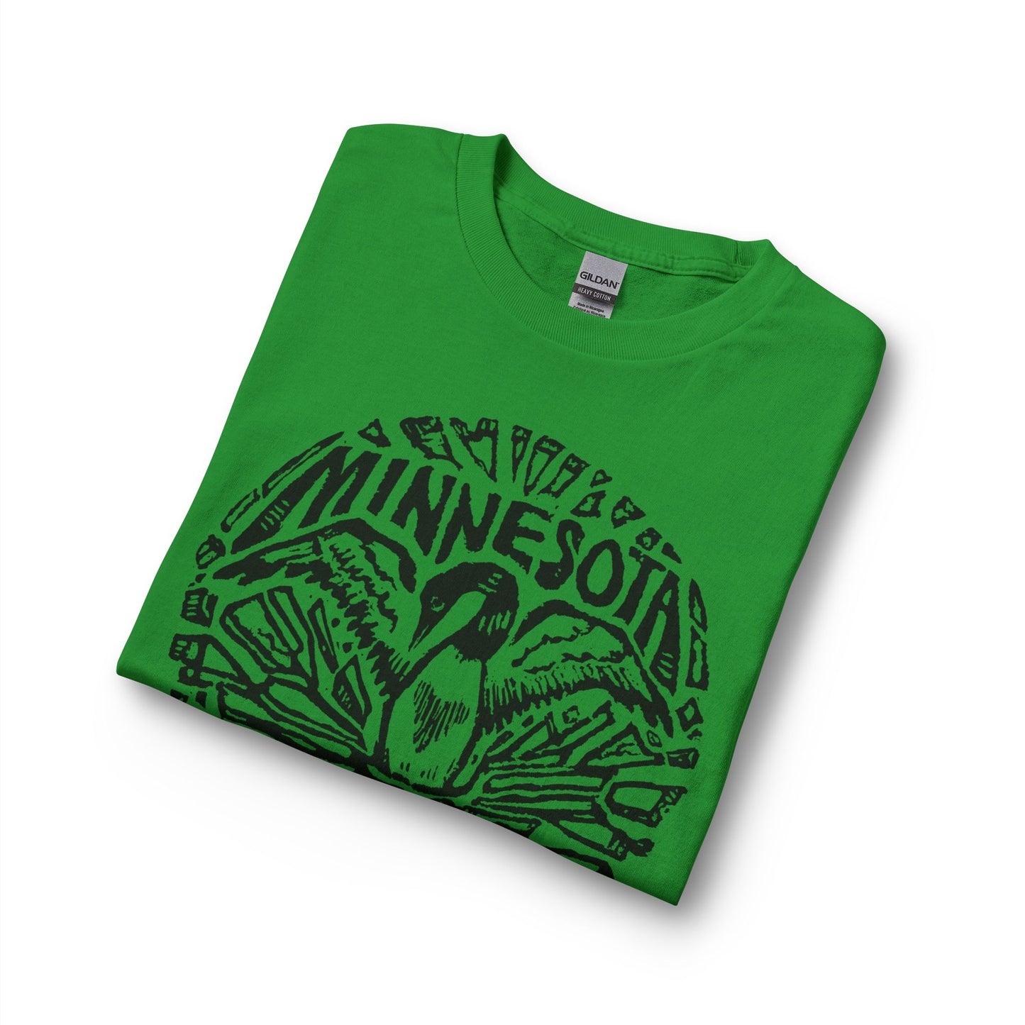 Minnesota Strong Long Sleeve Tee — Loon Lake Nature Graphic