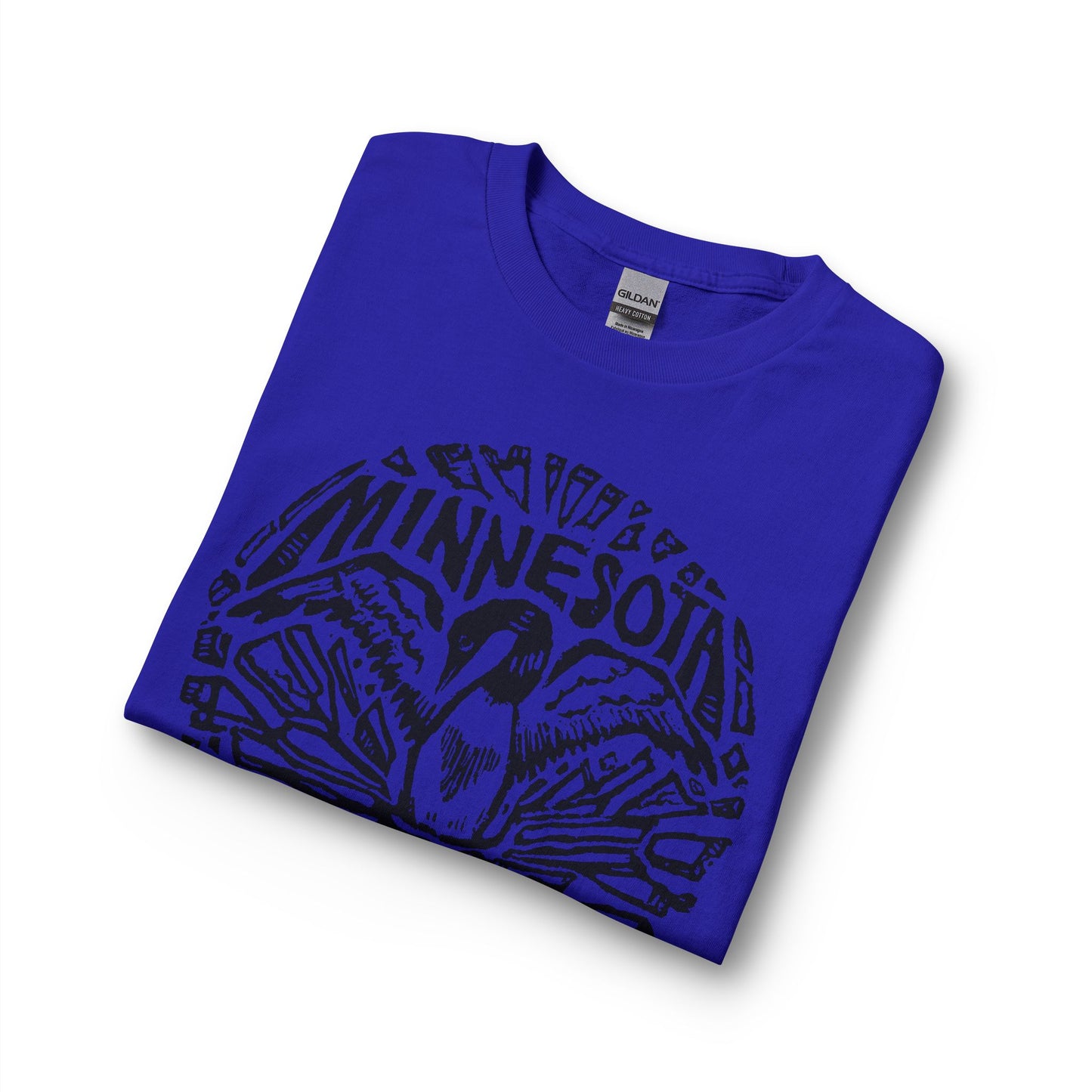 Minnesota Strong Long Sleeve Tee — Loon Lake Nature Graphic